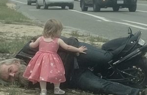Little Girl In Princess Dress Saved Unconscious Stranger She Found In Ditch