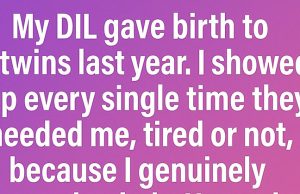 I Supported My DIL Through Her Twins’ First Year—Until a Post Made Me Question Everything