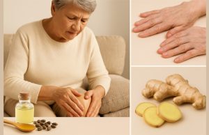 Apply this oil to your knees before going to sleep: many people say it helps them feel relief.