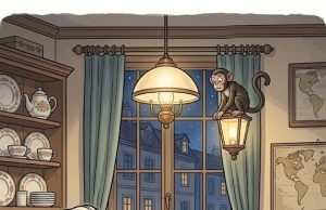 I overheard my grandmother apologizing for the burnt pie