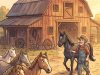 An old farmer died leaving his 17 horses to his 3 sons.