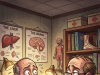 A man goes to the doctor for a full checkup.
