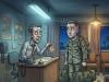 By the time a Marine pulled into a little town, every hotel room was taken.