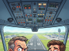 A flight crew was coming in to land at an unfamiliar airport.