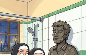 Three Innocent Nuns Discovered a Highly Lifelike “Statue” in the Shower. Their Curiosity Led to a Very Generous Dispenser.