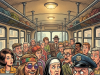 A nun is sitting on the bus when a hippie comes in and sits next to her…