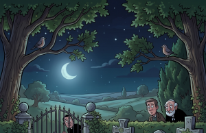 The Mysterious Voices in the Cemetery