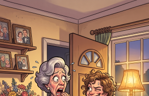 A mother-in-law on a visit