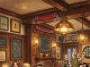 Two guys are sitting in a pub.