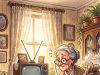 A 5-year-old boy went to visit his grandmother one day.