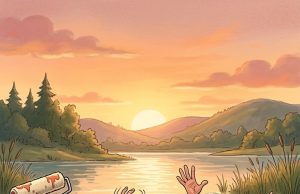 Four married guys go fishing.