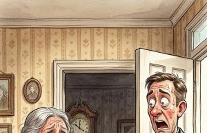 A 5-year-old boy johnny went to visit his grandmother one day.